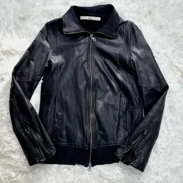 shama 샤마 블랙 가죽 자켓 42 익명 배송