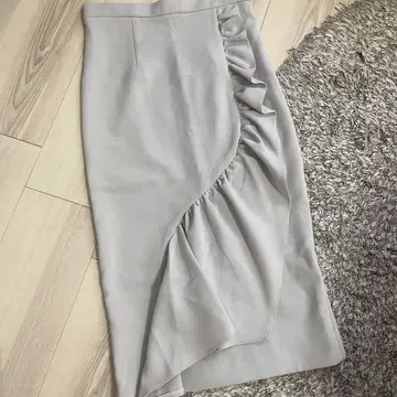 DIABLERIE 프릴 타이츠 스커트 라이트 그레이