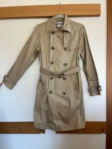 NIMES 트렌치코트 더블 브레스트