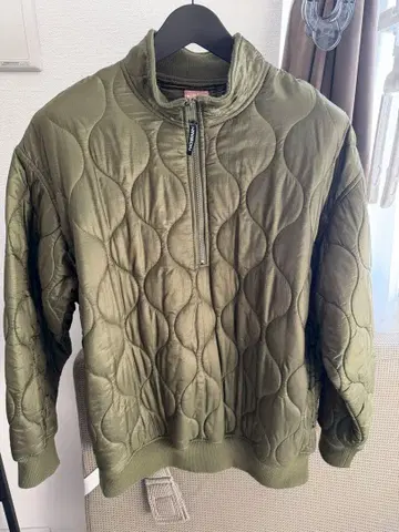 Hinson 퀼트 하프 지퍼