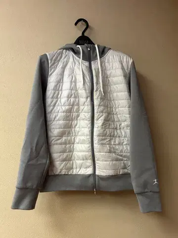 댄스킨 충전솜 블루종 후드티 더블 지퍼