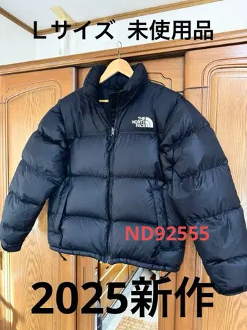 미사용품 THE NORTH FACE 눕시 다운 자켓 L 블랙