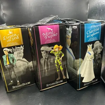 루팡 3세 DX 조립식 스타일리시 피규어 칼리오스트로의 성 3세트