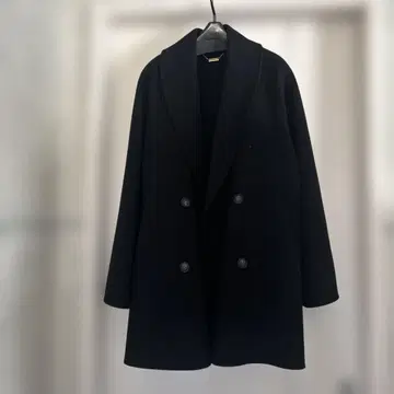 24AW MICA&DEAL 숄카라 리버 코트 블랙 시착만 한 상품