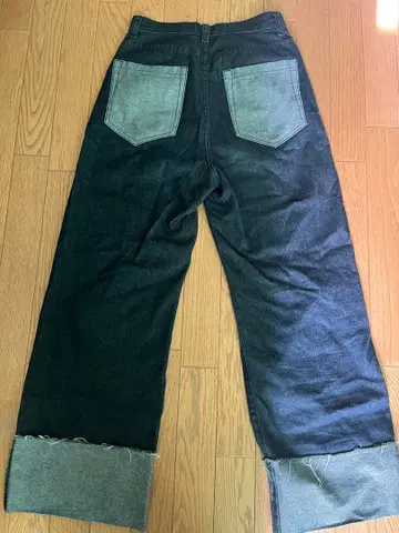 shesame 롤업 데님 팬츠