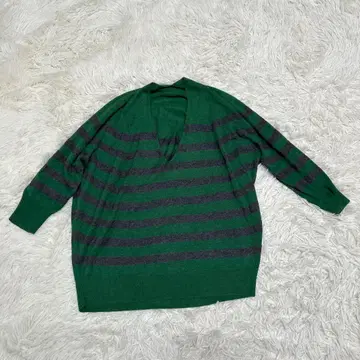 JOURNAL STANDARD 울 보더 니트 그린