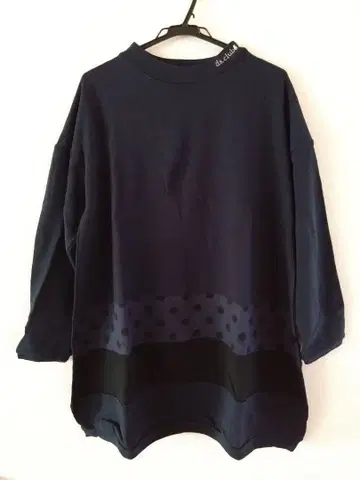 네이비 오버 사이즈 튜닉