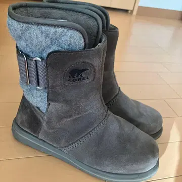 SOREL 스웨이드 울 부츠