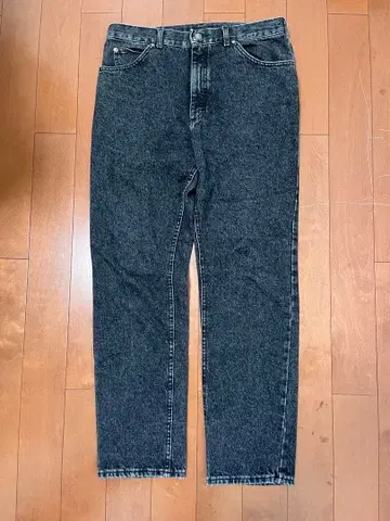 Lee 블랙 데님 USA 선염 W36 L32