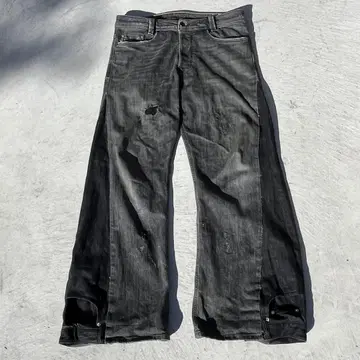 재구축 플레어 데님 Y2K 계열