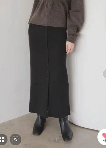 LIAN 리안 2WAY 멀티 니트 스커트 뷔스티에