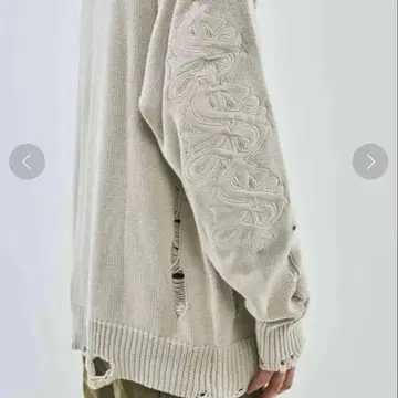 SUPPLIER Distressed Crew 니트