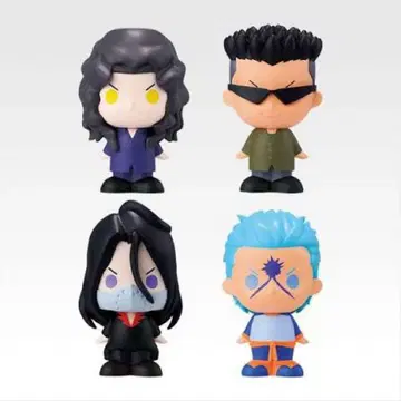 애니메이션 캐릭터 미니 피규어 4개 세트