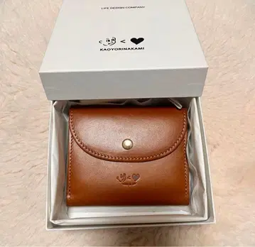 LIFE DESIGN COMPANY KAOYORINAKAMI 브라운 지갑