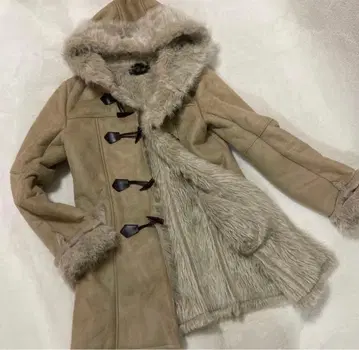 세실 맥비 퍼 더플 코트 헤이세이 갸루 00s