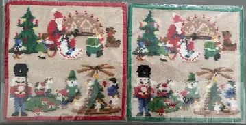 FEILER 크리스마스 손수건 2장 세트