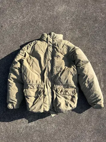 90s 몽벨 베이지 다운 자켓