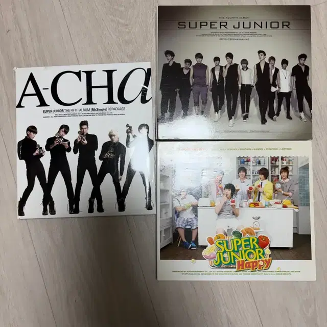 슈퍼주니어 앨범