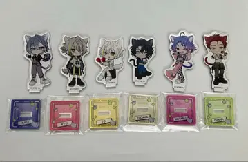 마네키네코 에이트리 18TRIP 미니 아크릴 스탠드 세트 야간 근무