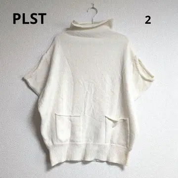 0448 PLST 플라스테 돌먼 슬리브 터틀넥 스웨터 2