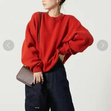 FREAK'S STORE 맨투맨 니트 레드