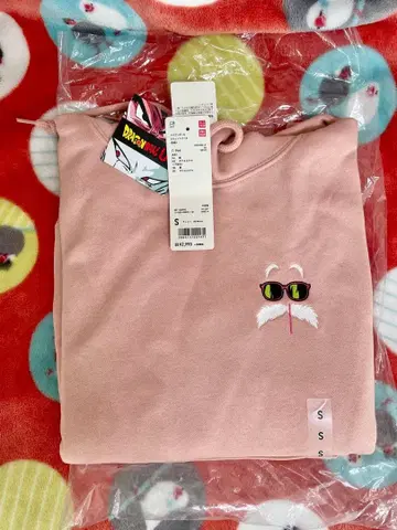 새상품 유니클로 드래곤볼 콜라보 맨투맨 후드티 S 사이즈 거북선인