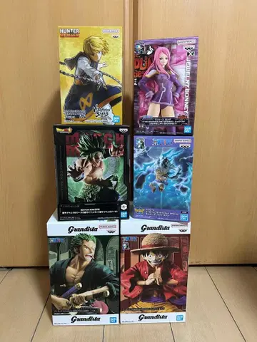 애니메이션 피규어 세트 6개