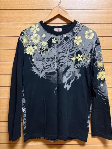 화조풍월 롱 T셔츠 L 사이즈 남성용