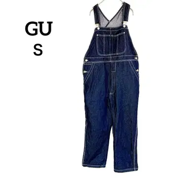 지유 남성용 데님 오버롤 NT+E 다크 네이비 S 코튼100 점프수트