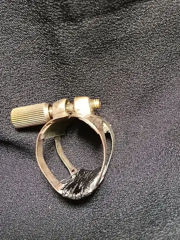 소프라노 색소폰 리가처 나가마츠 구리제 은도금