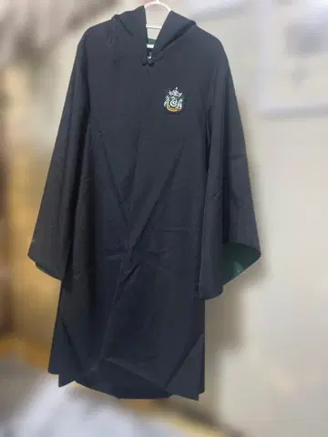 슬리데린 후드 부착 로브