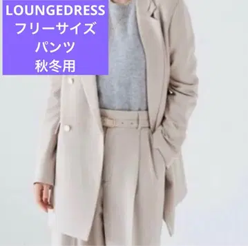 loungedress 라운지 드레스 울리 와이드 팬츠 프리 사이즈