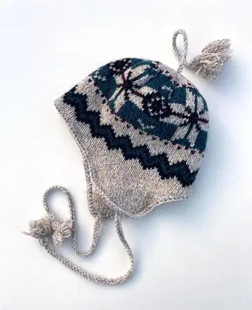 90s USA제 이어 플랩 비니 귀마개 니트 모자