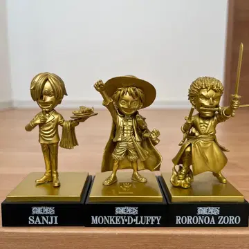 원피스 피규어 3체 세트 골드 쿠마모토 부흥 피규어
