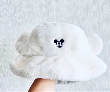 디즈니 버킷햇 화이트