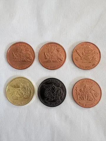 SD 건담 코인 전설의 거인 6장 레어템 익명 배송