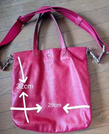 아냐 힌드마치 빨간색 백 정품