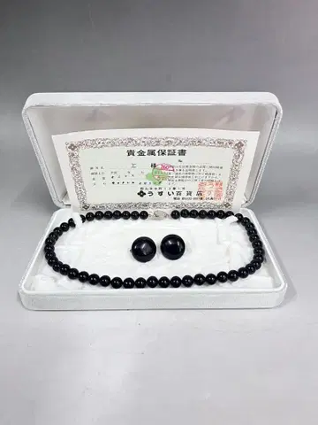 E627 아니키스 목걸이 귀찌 아니키스 목걸이 케이스 포함