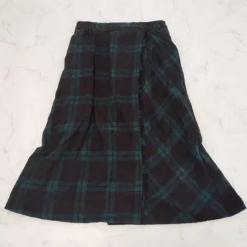 리브인컴포트 스커트 담요 같은 질감이 멋진 대형 체크