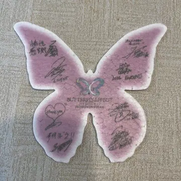 FANTASTICS BUTTERFLY EFECT 메시지 나비 낙하물