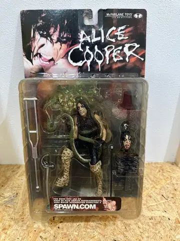 맥팔렌토이즈 미개봉 앨리스 쿠퍼 피규어