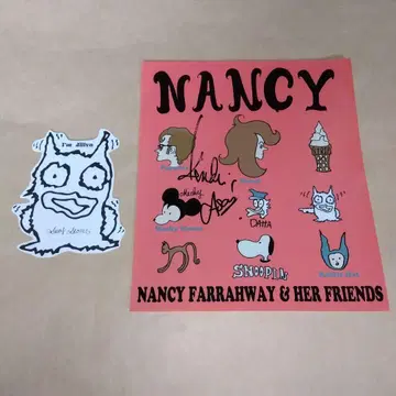 아사이 켄이치 사인 포함 스티커