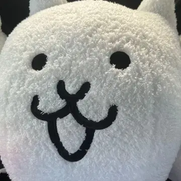 냥코 대전쟁 윈터 스타일 초 BIG 봉제 인형 고양이 남코 한정판