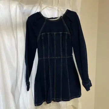 ZARA 새상품급 데님 원피스