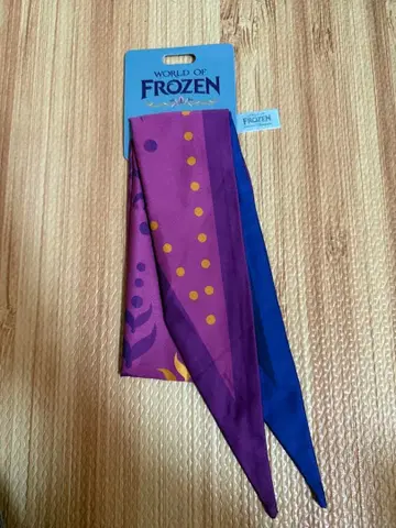 홍콩 디즈니 안나 헤어 액세서리 리본 Frozen 안나 엘사