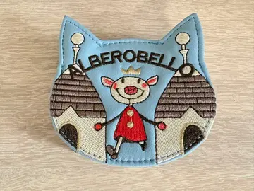 알베로베로 고양이 귀 디자인 코인 케이스 새상품