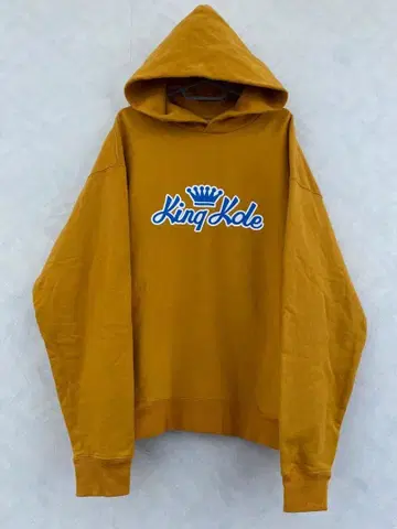 King Kode 머스타드 오버 사이즈 후드티