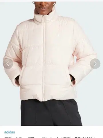 adidas 퍼퍼 자켓 핑크