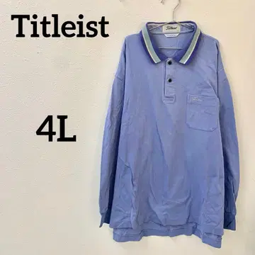 Titleist 타이틀리스트 긴팔 피케 셔츠 4L