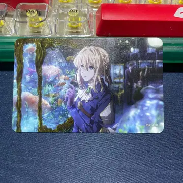 쿄애니의 세계전 특전 카드 바이올렛 에버가든